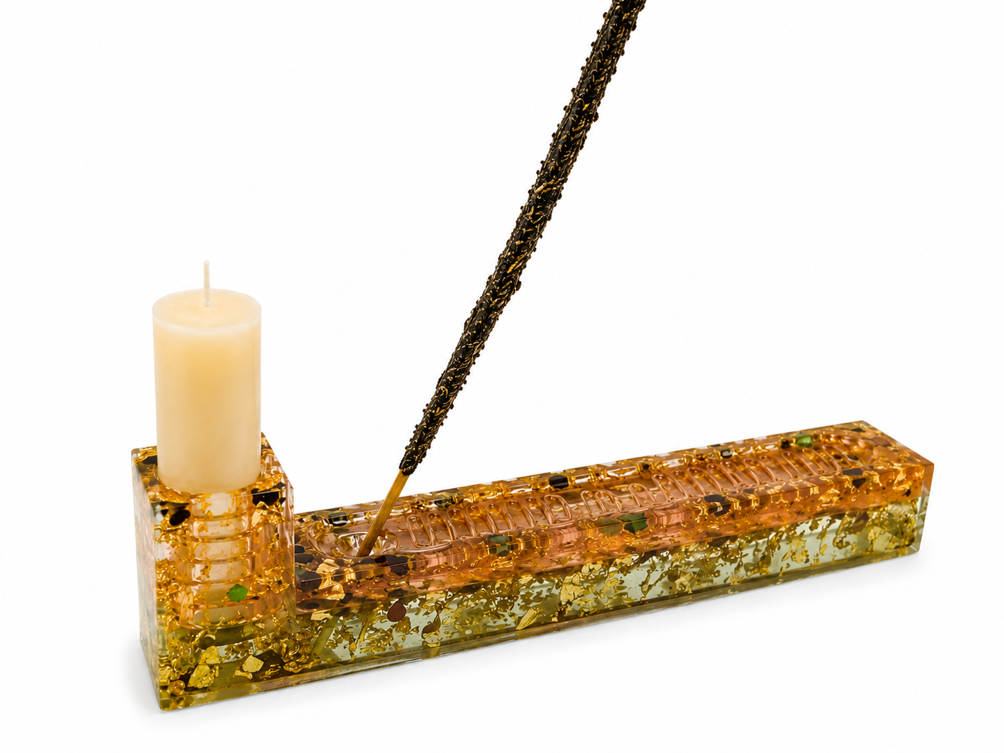 Incense Stick & Candle Holder Orgon